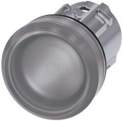 Siemens 3SU1051-6AA70-0AA0 jelzőlámpafej, átlátszó, fém Sirius (3SU10516AA700AA0)