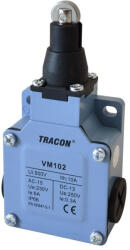 TRACON Helyzetkapcsoló, görgős, fém házas 2P váltó 3 A/250 V, IP65 VM102 Tracon (VM102)