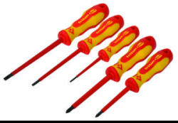 C.K VDE Csavarhúzó készlet 5 részes C. K. Egyeneshornyú, Kereszthornyú Phillips (T4728)