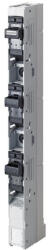 Siemens 3NJ4101-3BF01 függőleges szakaszoló, 3x1P 160A, NH-00/000, 185mm, M8 csatlakozó (3NJ41013BF01)