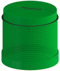 Siemens 8WD4420-5AC folyamatos fényű elem, zöld, 24VAC/DC, dia. 70mm, IP65, integrált LED-del (8WD44205AC)