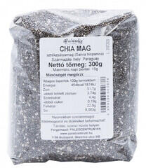 PaleoCentrum Kft Paleolit Fekete Chia mag 300 g - multi-vitamin