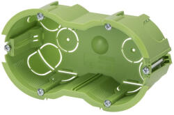 Gewiss Gipszkarton doboz 2-es, 45mm mély, zöld (2+2mod. ) GW24282PM (GW24282PM)