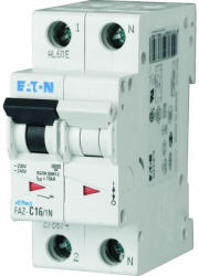Eaton kismegszakító, 15kA, 1P+0, faz-c16/1n-278674 (278674)