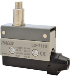 TRACON Helyzetkapcsoló, kúpos, ütközős 1×CO, 10A/250V AC, 22mm, IP40 LS7110 Tracon (LS7110)
