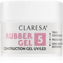 Claresa Rubber Gel Construction Gel UV/LED Gel pentru extensiile unghiilor culoare 05 45 g