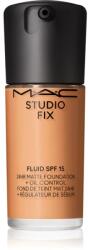 MAC Cosmetics Studio Fix Fluid SPF 15 24HR Matte Foundation + Oil Control machiaj cu efect matifiant SPF 15 culoare NC42 30 ml