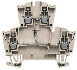 Weidmüller sorkapocs 2, 5mm2 emeletes bézs WDK 2.5 1D A. 1 1023400000 (1023400000)