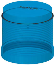 Siemens 8WD4420-5AF folyamatos fényű elem, kék, 24VAC/DC, átmérő: 70mm, IP65, integrált LED-del (8WD44205AF)