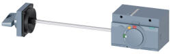 Siemens 3VA9467-0PK11 oldalsó rotációs hajtás 3VA23/24-hez, komplett, szürke, 300mm-es tengely, IP65 (3VA94670PK11)