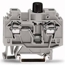 Wago 282-122 2 vezetékes biztosító sorkapocsszürke (282-122)