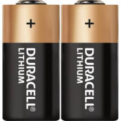 Duracell CR 2 fotóelem, lítium, 3V 800 mAh, 2 db, Duracell EL1CR2, KCR2, RLCR2, DLCR2, DLCR2B, DR2R, RLCR2-L, 5046LC, CR17355 (DUR030480) - aqua