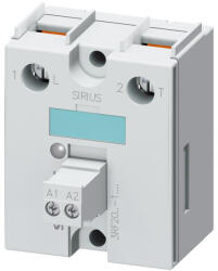 Siemens 3RF2050-1AA44 szilárdtest relé (SSR), 1x50A/48-460VAC, 4-30VDC műk. , hűtőborda nélkül, csav (3RF20501AA44)