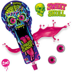  Sweet Skull szem gumicukor és eper ízű szirup - 42 g