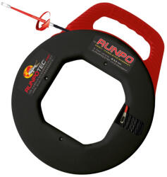 Runpotec Vezetékbehúzó szalag műanyag házban RUNPO5 special 20m 100130 (100130)