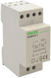 TRACON biztonsági (csengő) transzformátor 230V/4-8-12V 15VA - EVOBT15/1 (EVOBT15/1)