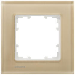 Siemens 5TG1201-4 1-es keret, üveg, homokbarna, DELTA miro (5TG12014)