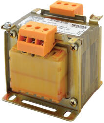 TRACON Biztonsági transzformátor, 100VA, 230-400/24-230V TVTRB-100-F (TVTRB-100-F)