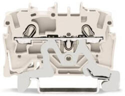 Wago 2002-1208 2 vezetékes árnyékoló sorkapocs2, 5 mm2, fehér (2002-1208)