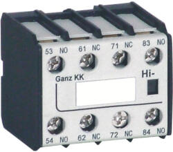 Ganz KK Kft Hi-40 segédérintkező (202-4525-004)