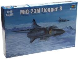 Trumpeter 1/48 MiG-23ML Flogger-B katonai repülőgép modell (TRU02853)