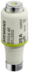 Siemens 5SD470 diazed biztosító betét, DIII, E33, 500VAC/DC, 63A, gR, szuper gyors kioldás (félvezetővédő) (5SD470)