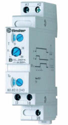 Finder 80.82. 0.240 2NO(záró) sorbaépíthető időrelé csillag-delta indító egyfunkciós (80.82.0.240.0000)
