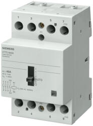 Siemens 5TT5850-6 INSTA kontaktor 0/1 automatic, 63A/400VAC, 4NO, 230VAC tekercs (5TT58506)