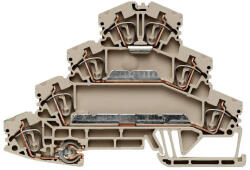 Weidmüller Motorcsatlakozó sorkapocs ZMAK 2.5 (0, 13-4mm2), 400V/24A, bézs 1768000000 (1768000000)