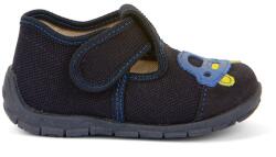 Froddo Froddo, Kivehető belsőtalpú tépőzáras cipő gyapjúrészletekkel, Tengerészkék, 20 EU (G1700429-DARK-BLUE-20)