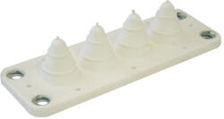 Tracon Elosztószekrény kábelbevezető, gumi, 4db kábelhez 134x48mm, IP54 EKBV-01 Tracon (EKBV-01)