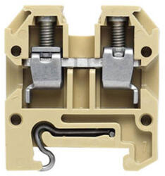 Weidmüller Átmenő sorkapocs AKZ 4 (0, 13-6mm2), TS15/PA, IEC 400V/32A, bézs, 0294360000 Weidmüller (0294360000)