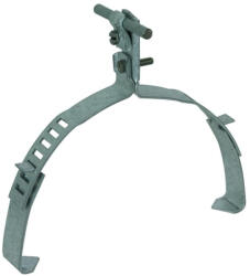 DEHN Tetővezető-tartó kúpcserépre DEHNQUICK St/tZn Rd 6-10mm-hez állítható 200-280 mm 202021 DLH DQ 6.10 FG200.280 STTZN (202021)