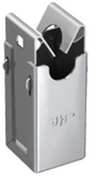 J. Pröpster 111509 Niro vezetéktartó Rd 10mm, V2A, d=7mm furattal, eltartás: 36mm (111509)