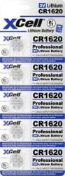 XCell Gombelem CR 1620 3 V 5 db 70 mAh Lítium CR1620-B5 (148261) (148261) - aqua