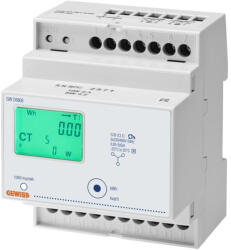 Gewiss Fogyasztásmérő áramváltós 3F digitális, NEM hitelesített, DIN sínre, 4modulos CT/5A IP20 GWD6808 (GWD6808)