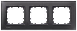 Siemens 5TG1203-2 3-as keret, üveg, fekete, DELTA miro (5TG12032)