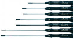 C.K C. K. ESD Csavarhúzó készlet 7 részes . Egyeneshornyú, Kereszthornyú Phillips (T4883XESD) (T4883XESD)