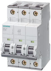 Siemens Kismegszakító 3C 10A 15kA 5SY7310-7 Siemens (5SY73107)