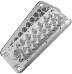 Morek Kábelbevezető Morek LMC25 IP54 RAL7035 szürke (104335) MBA3F25L11 (MBA3F25L11)