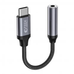 Tech-Protect Ultraboost USB-C - jack kábel fekete (127805) (t127805)