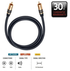 Oehlbach NF Sub 200 subwoofer kábel fekete 2 m (OB 21532) (OB 21532) - aqua
