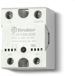 Finder 77.55. 8.230. 82.50 SSR relé, 50A/(24. . . 240) VAC (77.55.8.230.8250)
