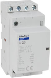 Tracon installációs kontaktor 2 Mod, 3×NO - SHK3-25 (SHK3-25)