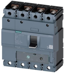 Siemens 3VA1225-4GF42-0AA0 kompakt megszakító 4P 250A 36kA, 100% N védelem, TM240, ATAM, sarus (3VA12254GF420AA0)
