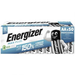 Energizer Max Plus Ceruzaelem Alkáli mangán 1.5 V 50 db (E303865501) (E303865501) - aqua