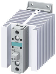 Siemens 3RF2350-1AA04 szilárdtest relé (SSR), 1x50A/48-460VAC, 24VDC műk. , hűtőbordával, csav (3RF23501AA04)