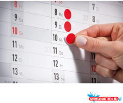 Avery Etikett címke, o12mm, jelölésre, 54 címke/ív, 5 ív/doboz, Avery fekete (AV3140) - nyomtassotthon