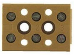 Weidmüller többpólusú kapocsléc 400V/32A 0, 33-4mm3 BK 3 CRN 0624920000 (0624920000)