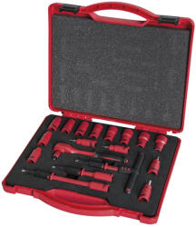 HAUPA 220576 Racsniskulcs koffer 1000V 18 részes Haupa (220576)